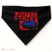United States US Tank  USA-Made Doggie Bandana thumb 0