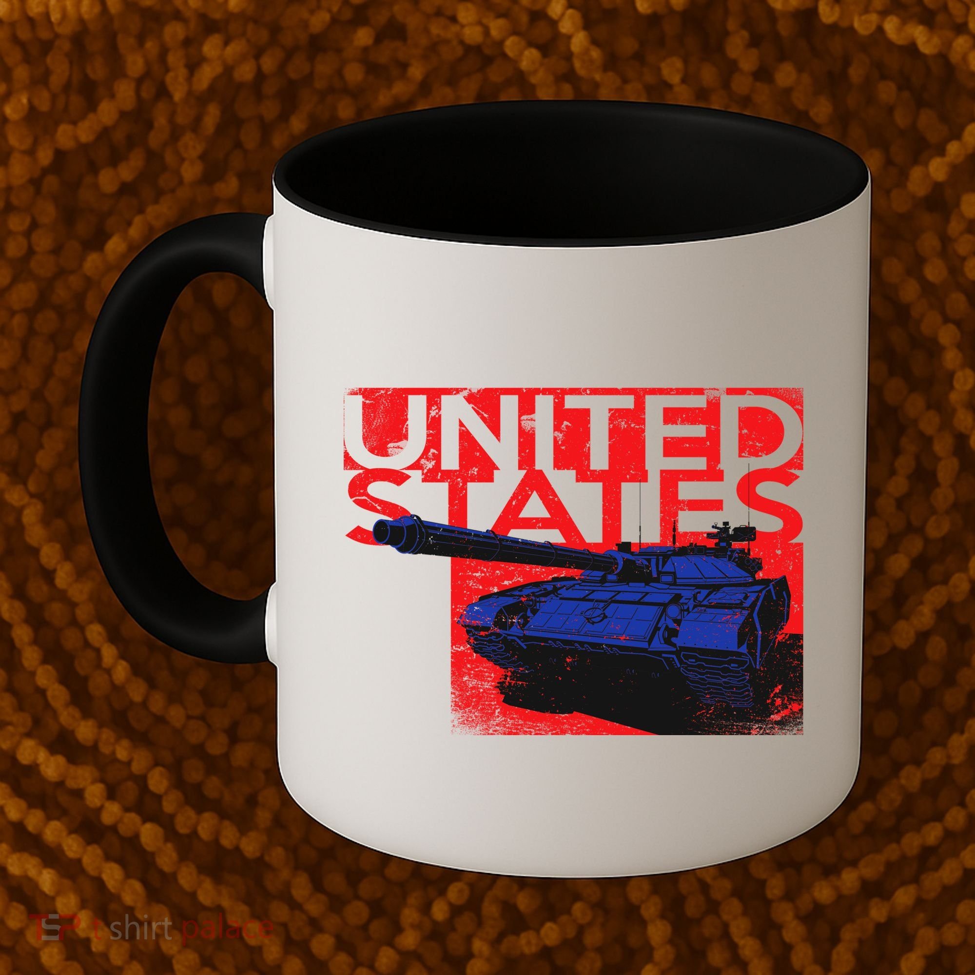 United States US Tank  Coffee Mug