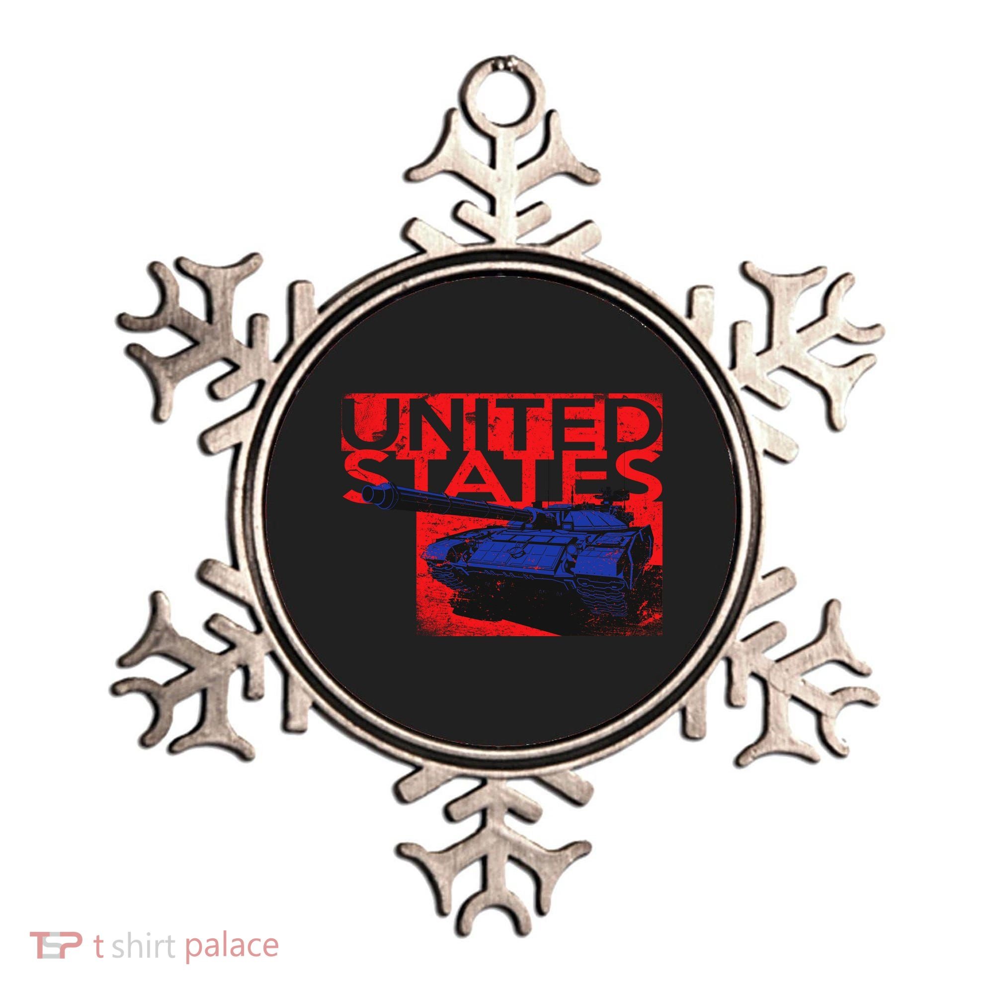 United States US Tank  Ornament