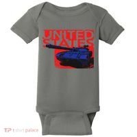United States US Tank  Baby Bodysuit thumb 0