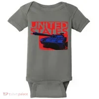 United States US Tank  Baby Bodysuit thumb 0