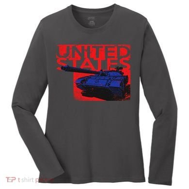 United States US Tank  Women's Long Sleeve Shirt