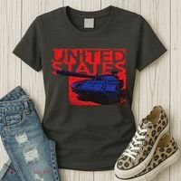 United States US Tank  Women's T-Shirt thumb 3