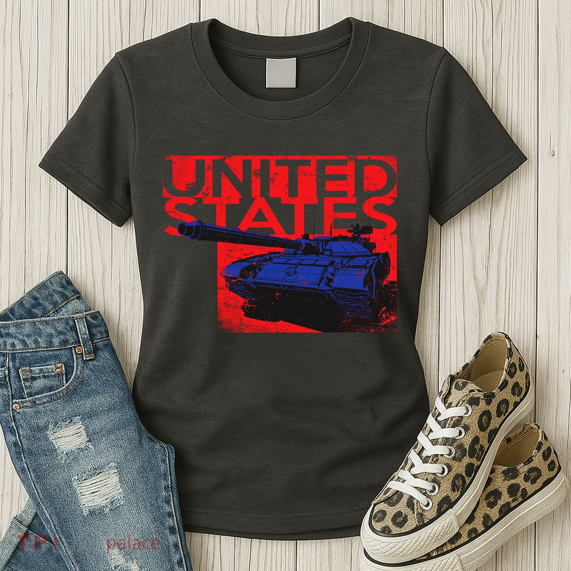 United States US Tank  Women's T-Shirt