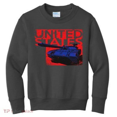 United States US Tank  Kids Sweatshirt