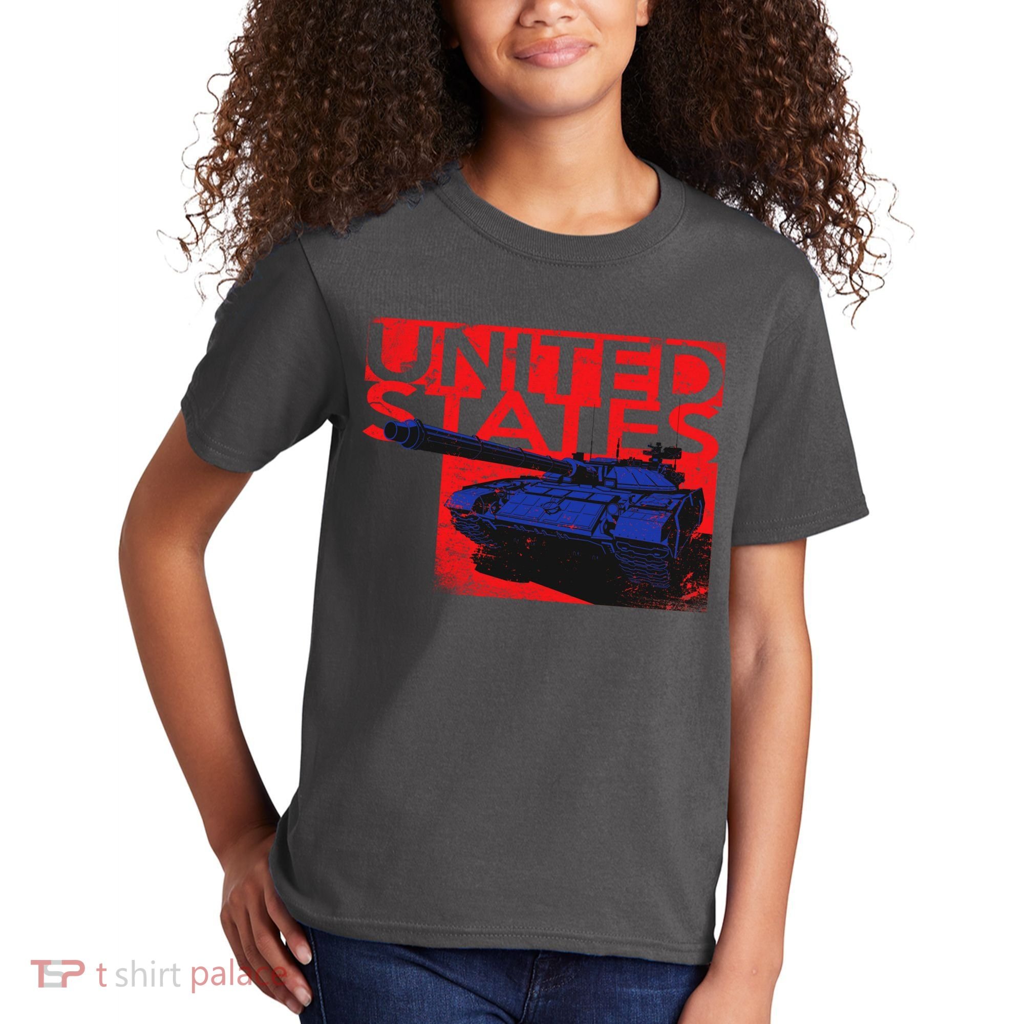 United States US Tank  Kids T-Shirt