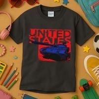 United States US Tank  Kids T-Shirt thumb 3