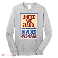 United We Stand Divided Long Sleeve Shirt thumb 0
