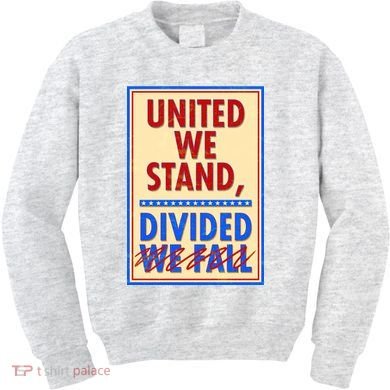 United We Stand Divided Kids Sweatshirt