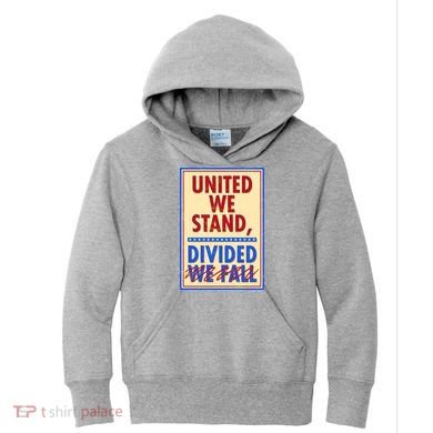 United We Stand Divided Kids Hoodie