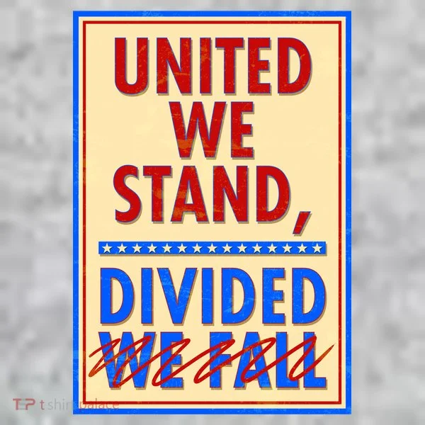 United We Stand Divided Kids Hoodie