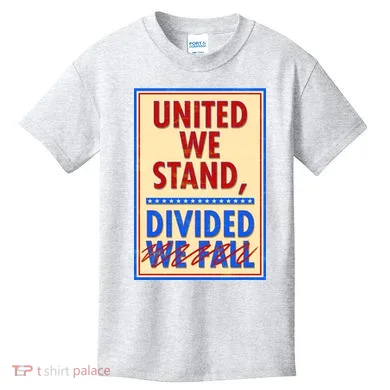 United We Stand Divided Kids T-Shirt