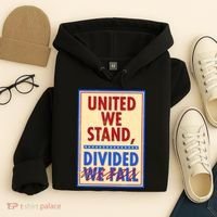United We Stand Divided Hoodie thumb 4