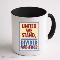 United We Stand Divided Coffee Mug thumb 1