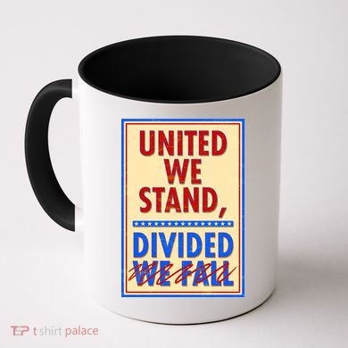 United We Stand Divided Coffee Mug