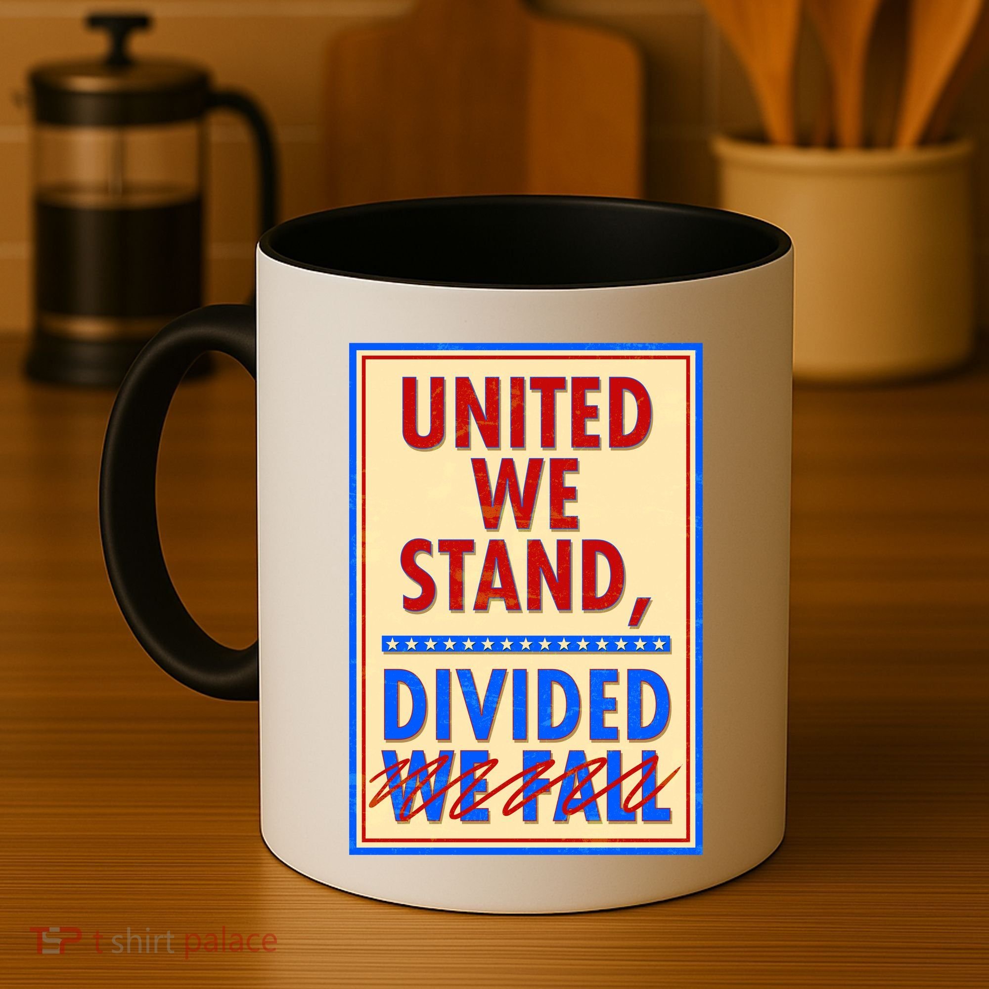 United We Stand Divided Coffee Mug