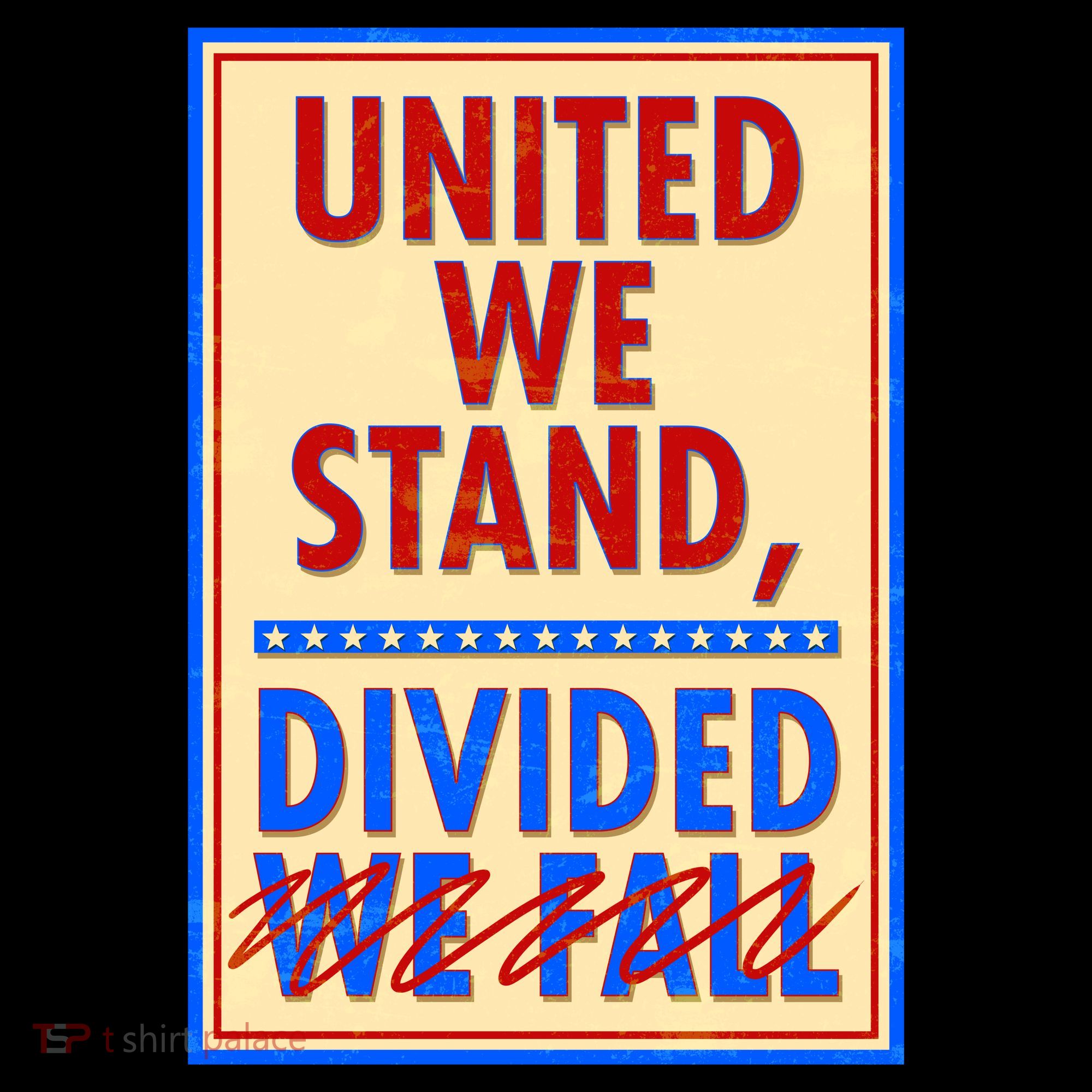 United We Stand Divided Mousepad