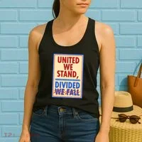 United We Stand Divided Women's Tank Top thumb 2