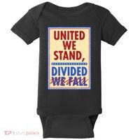 United We Stand Divided Baby Bodysuit thumb 0