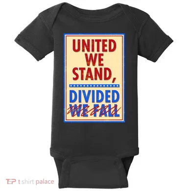 United We Stand Divided Baby Bodysuit