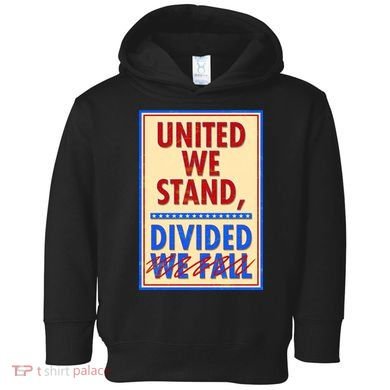 United We Stand Divided Toddler Hoodie