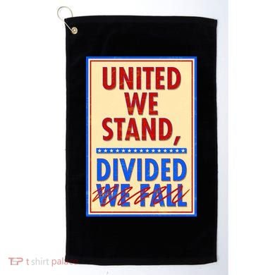 United We Stand Divided Golf Towel