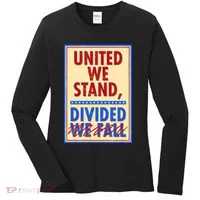 United We Stand Divided Women's Long Sleeve Shirt thumb 0