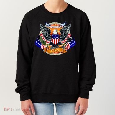 United We Stand USA Eagle Crest Women's Sweatshirt