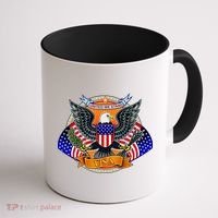 United We Stand USA Eagle Crest Coffee Mug thumb 1