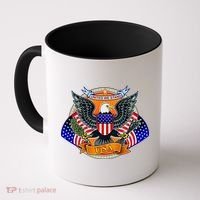United We Stand USA Eagle Crest Coffee Mug thumb 0
