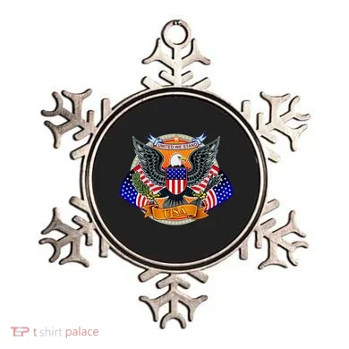 United We Stand USA Eagle Crest Ornament