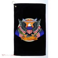 United We Stand USA Eagle Crest Golf Towel thumb 0
