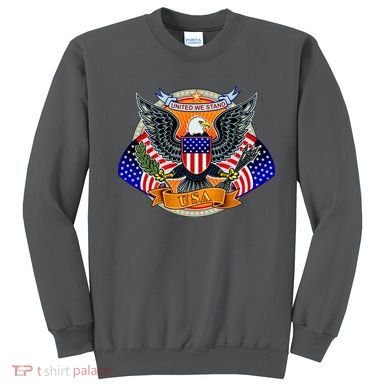 United We Stand USA Eagle Crest Sweatshirt