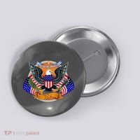 United We Stand USA Eagle Crest Button thumb 0