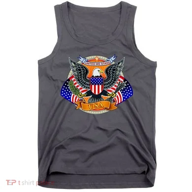 United We Stand USA Eagle Crest Tank Top