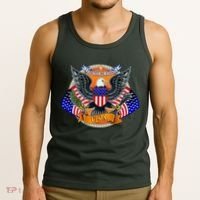 United We Stand USA Eagle Crest Tank Top thumb 3