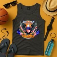 United We Stand USA Eagle Crest Tank Top thumb 4