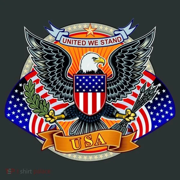 United We Stand USA Eagle Crest Women's T-Shirt