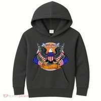 United We Stand USA Eagle Crest Kids Hoodie thumb 0