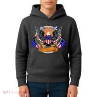 United We Stand USA Eagle Crest Kids Hoodie thumb 4