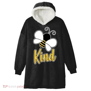 Unity Day Bee Kind Hooded Wearable Blanket