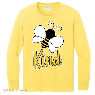 Unity Day Bee Kind Kids Long Sleeve Shirt