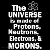 Universe Is Made Of Morons Ornament thumb 1