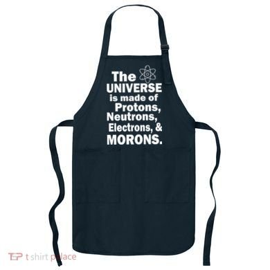 Universe Is Made Of Morons Apron