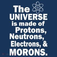 Universe Is Made Of Morons Baby Bodysuit thumb 2