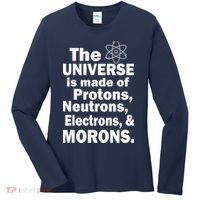 Universe Is Made Of Morons Women's Long Sleeve Shirt thumb 0
