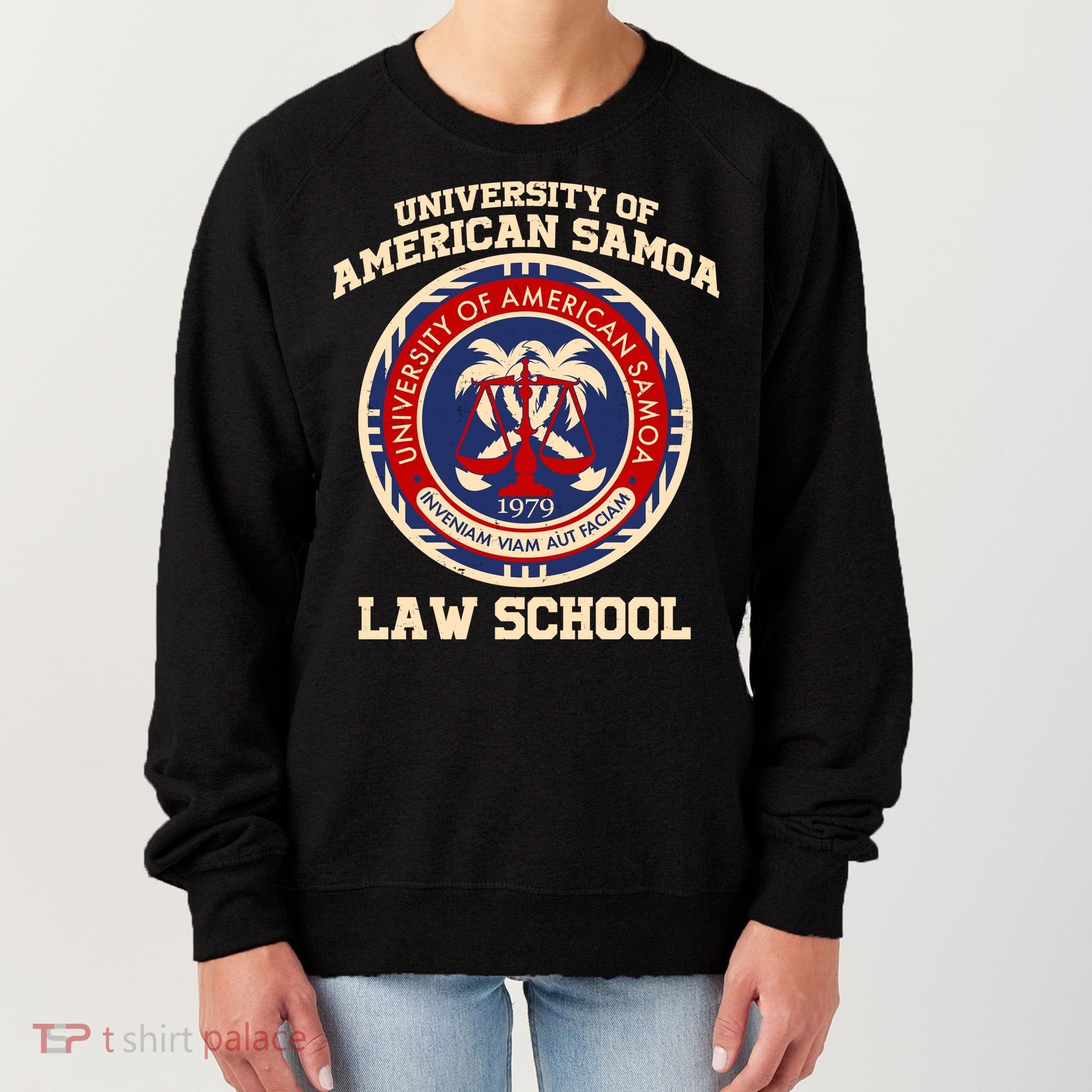 University of Samoa Law School Logo Emblem Women's Sweatshirt