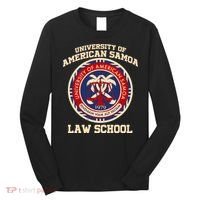 University of Samoa Law School Logo Emblem Long Sleeve Shirt thumb 0
