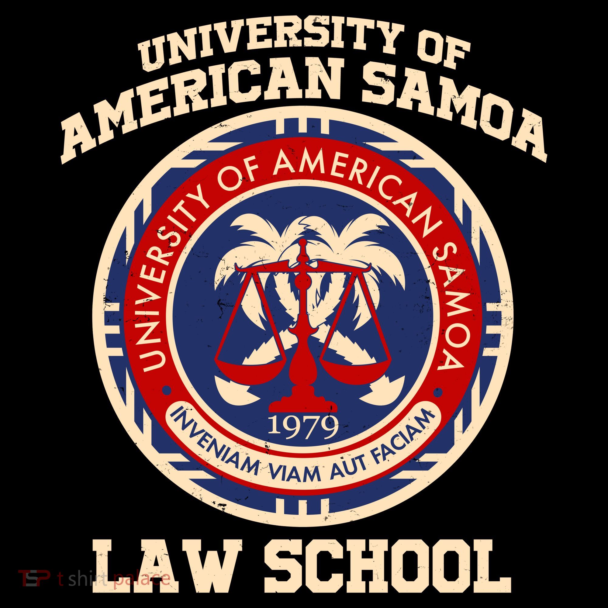 University of Samoa Law School Logo Emblem Long Sleeve Shirt