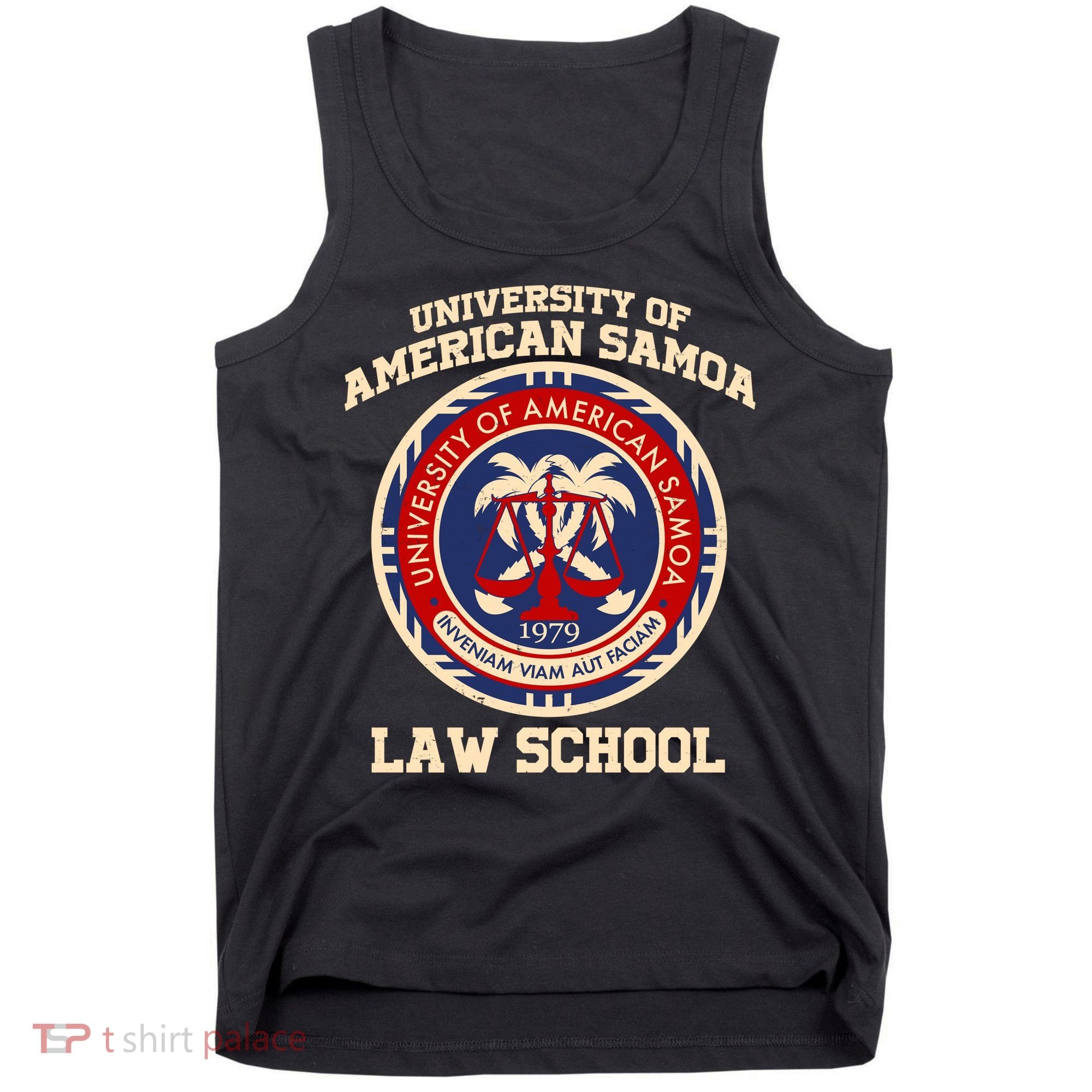 University of Samoa Law School Logo Emblem Tank Top